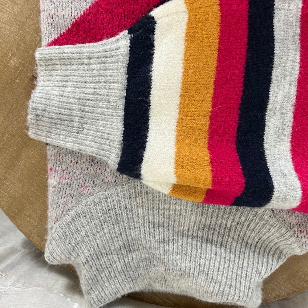 MINKPINK Acrylic Mock Turtleneck Tunic Sweater - Picture 7 of 8